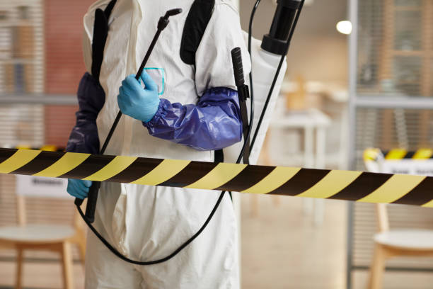 Professional Trauma Scene Cleanup technician working in Rice, TX